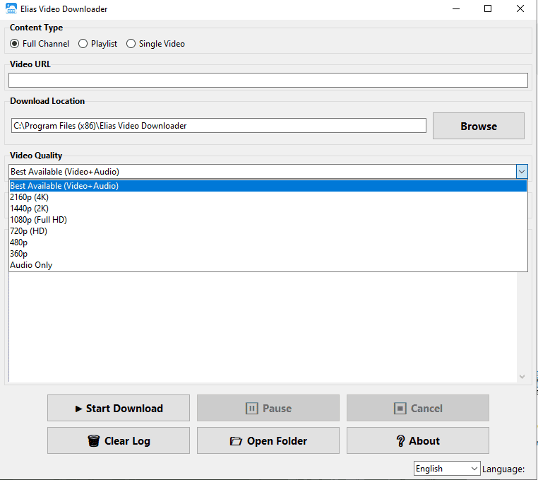 Video Quality Selection